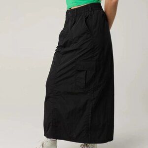 Offline by Aerie On the Move Maxi Skirt - Black XS